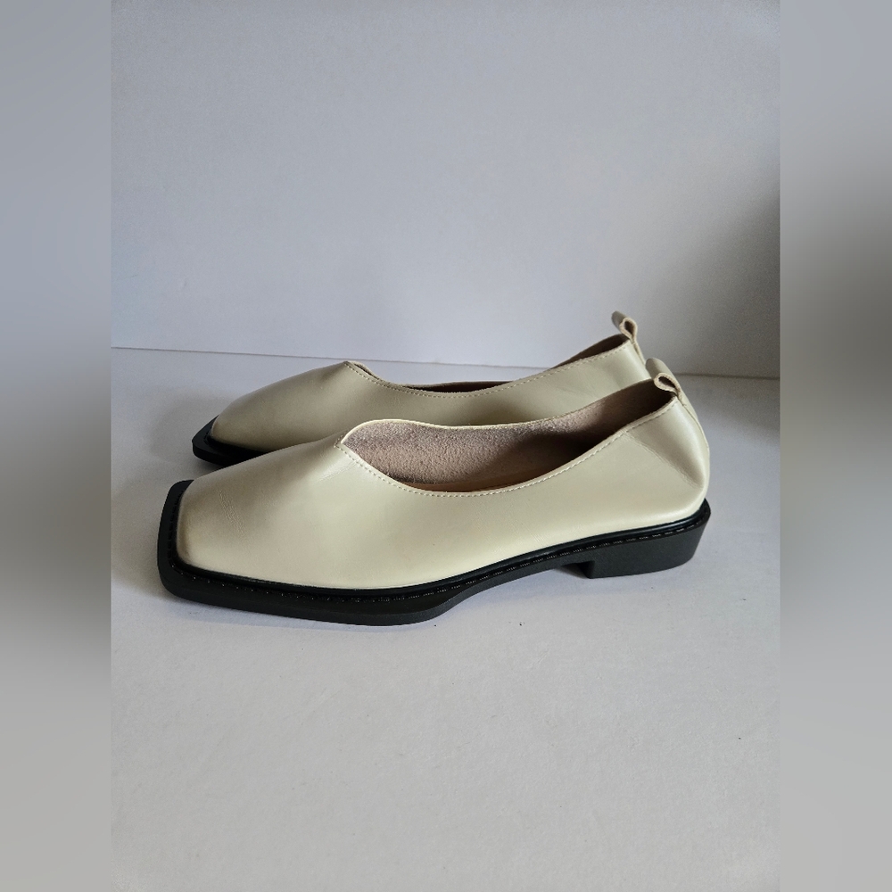 Square Toe Flats - Picture 5 of 8